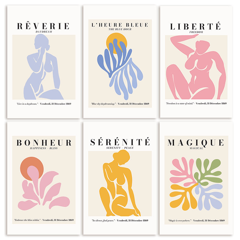Matisse Wall Art Posters/Prints - 11x17" (set of 6)
