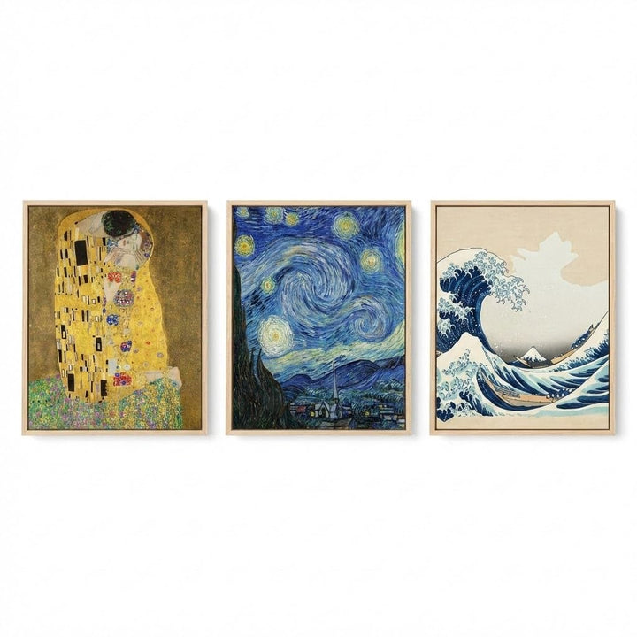Famous Paintings Canvas Wall Art | 16×24" Gallery Wrap