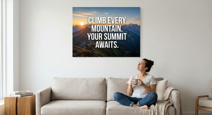 Large Motivational Wall Art Posters — Set of 6 | 17×24"