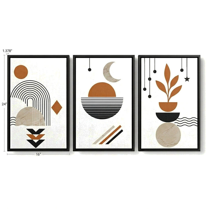 Boho Calm Canvas Wall Art | 16×24" Gallery Wrap