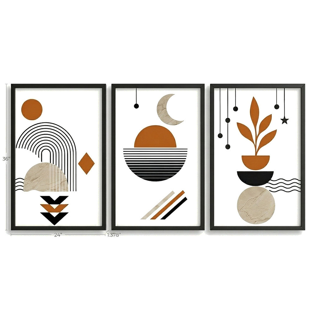 Boho Calm Canvas Wall Art | 24×36" Gallery Wrap