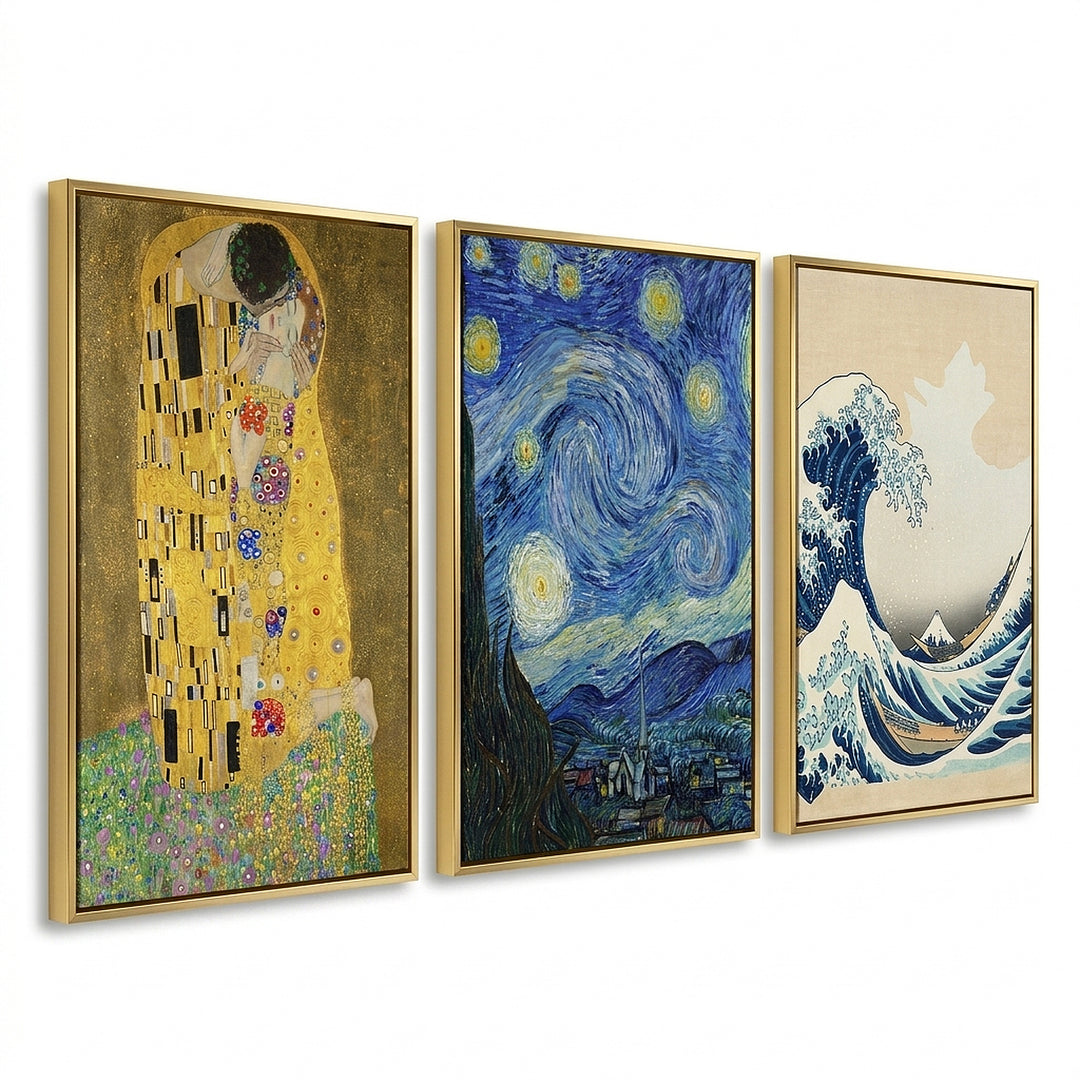 Famous Paintings Canvas Wall Art | 16×24" Gallery Wrap
