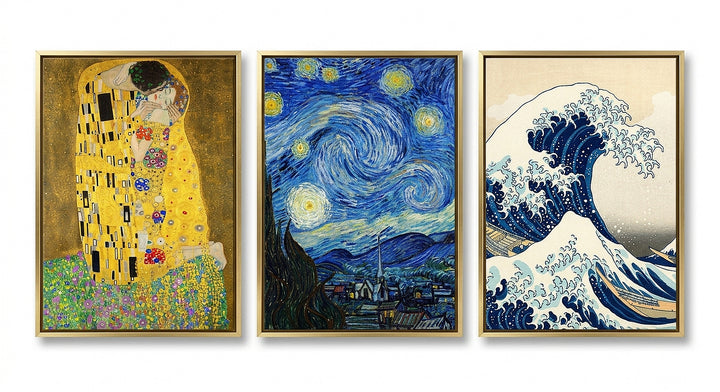 Famous Paintings Canvas Wall Art | 24×36" Gallery Wrap