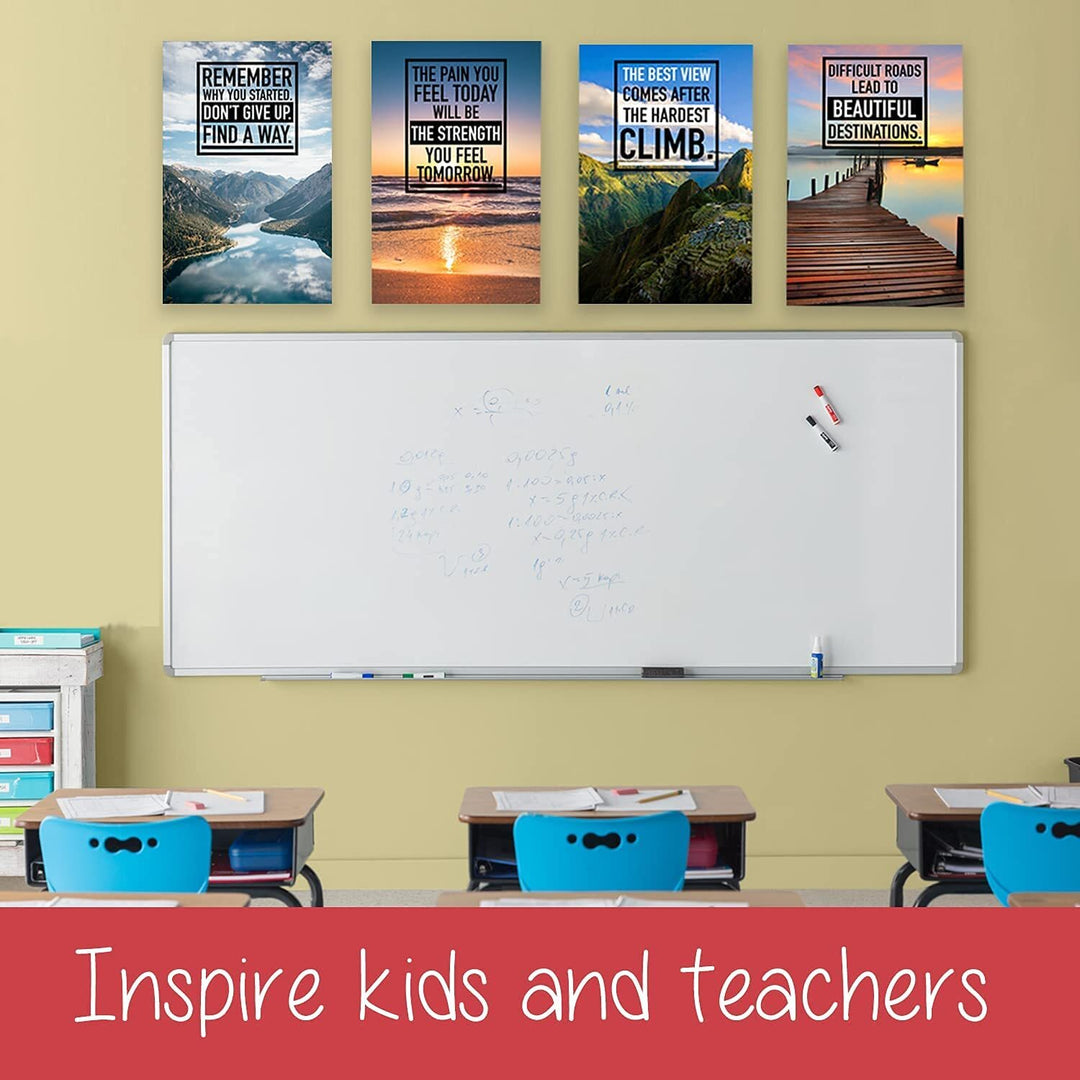 Motivational and Inspirational Wall Posters - 11x17" (6 posters)