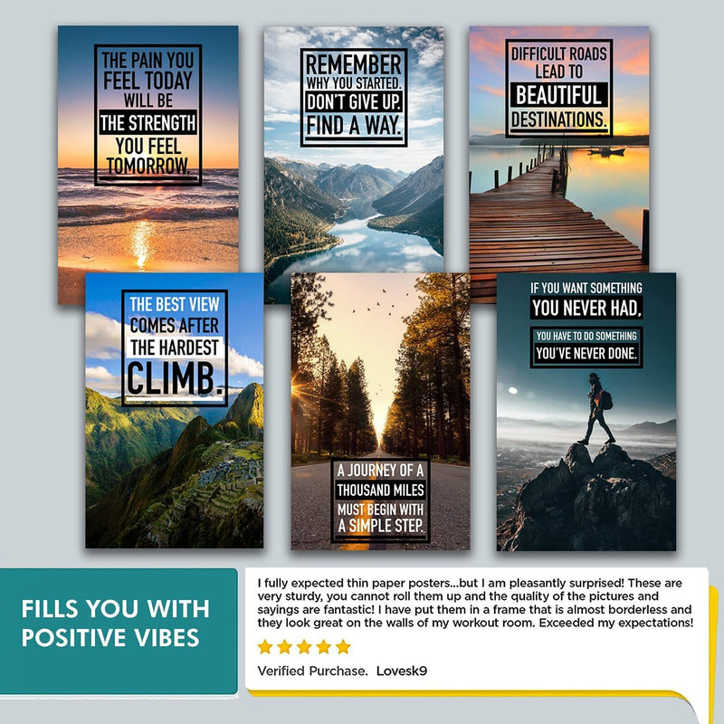 Motivational and Inspirational Wall Posters - 11x17